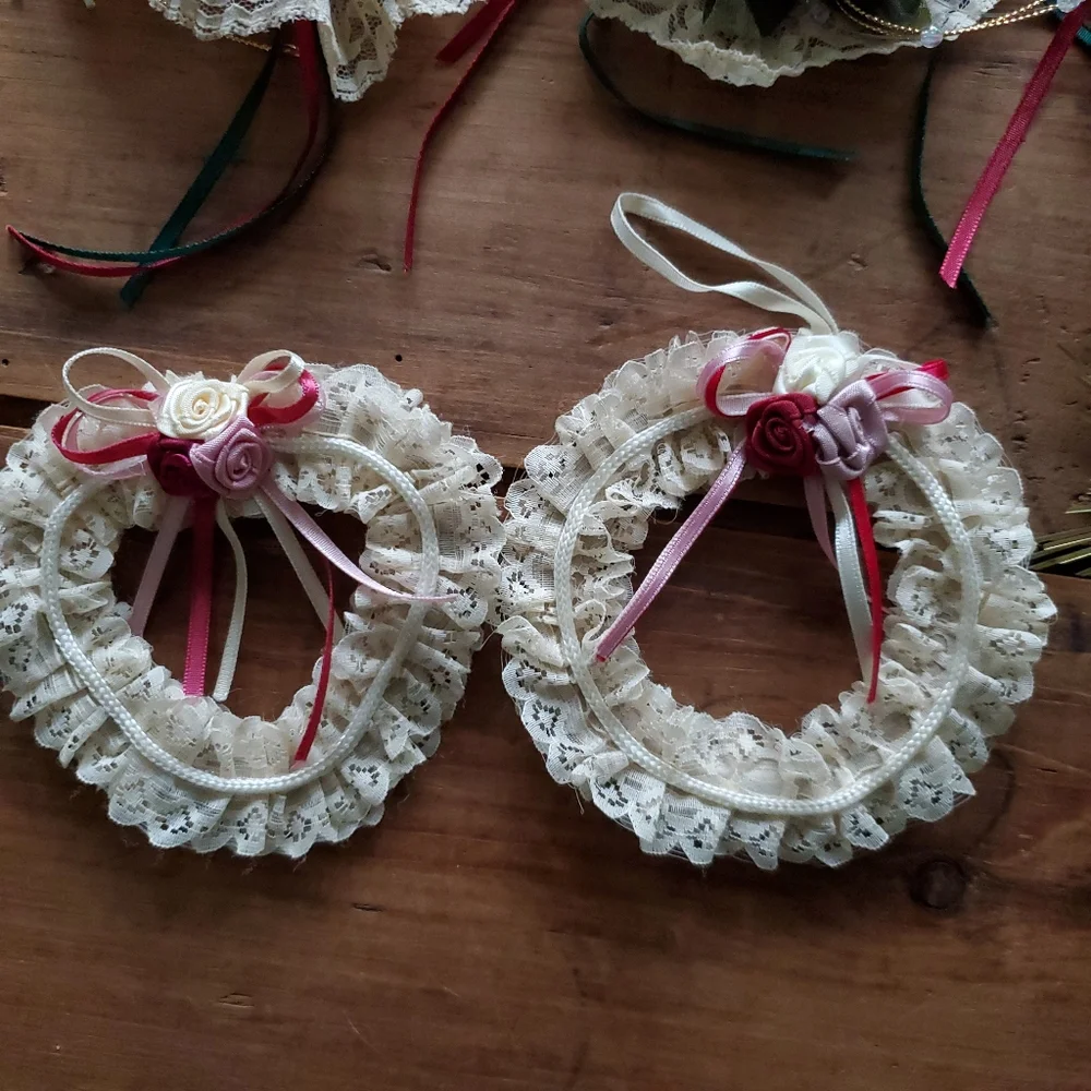 Bundle of 18 Victorian Christmas Tree Ornaments
